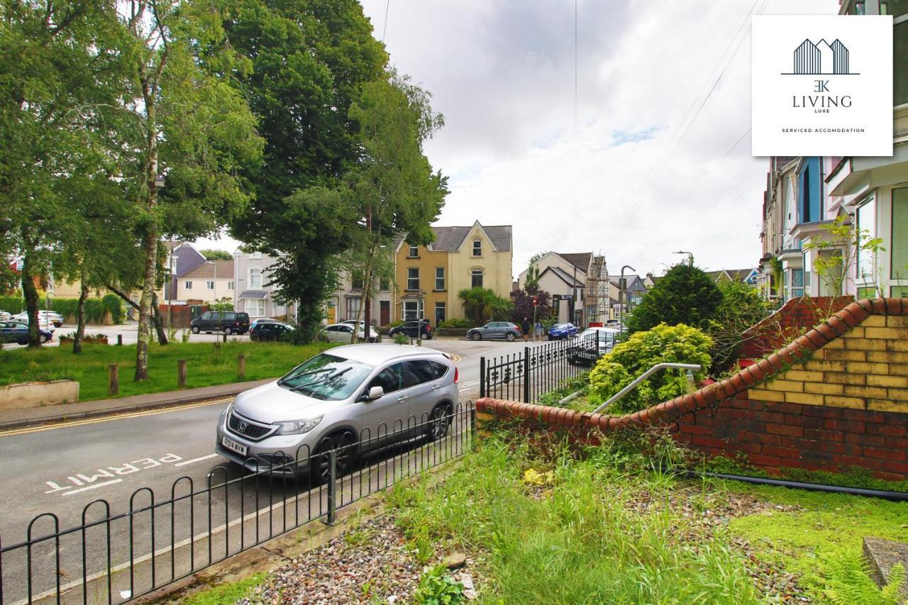Cosy Apartment In The Heart Of Uplands - Swansea - Prime Location - By Ekliving Luxe エクステリア 写真